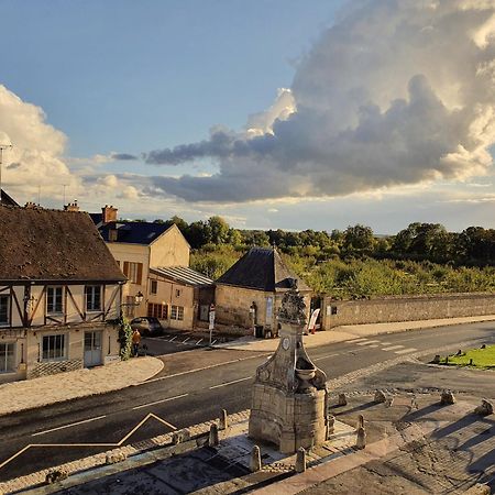 Gîte de l'Écu La Roche-Guyon Exterior foto