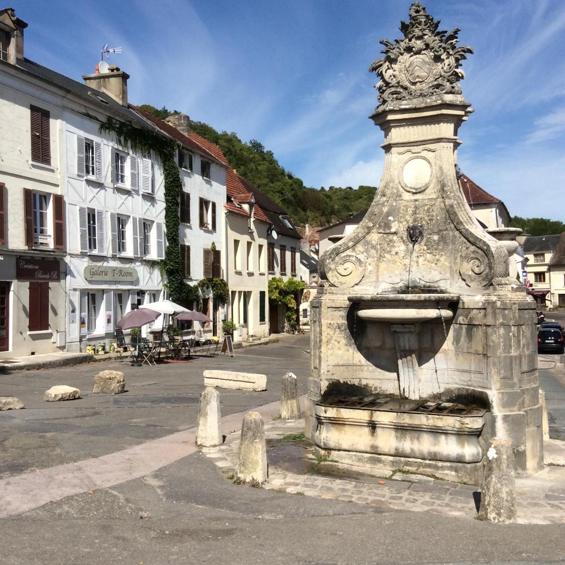 Gîte de l'Écu La Roche-Guyon Exterior foto